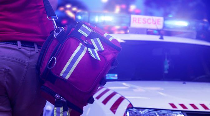 scene of a rescue