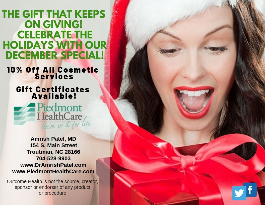 December Specials at Troutman Family Medicine! - Piedmont HealthCare