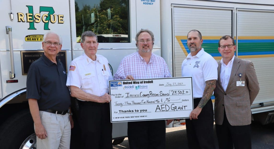Piedmont HealthCare, United Way, Iredell Health System, and Iredell ...